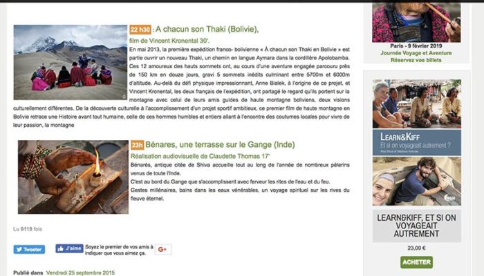 Thaki Bolivie