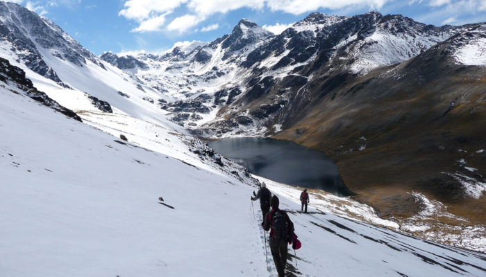 LAGUNA AJWANI - LAGUNA JURIKHOTA (4700 meters / 15 419 feet a.s.l)