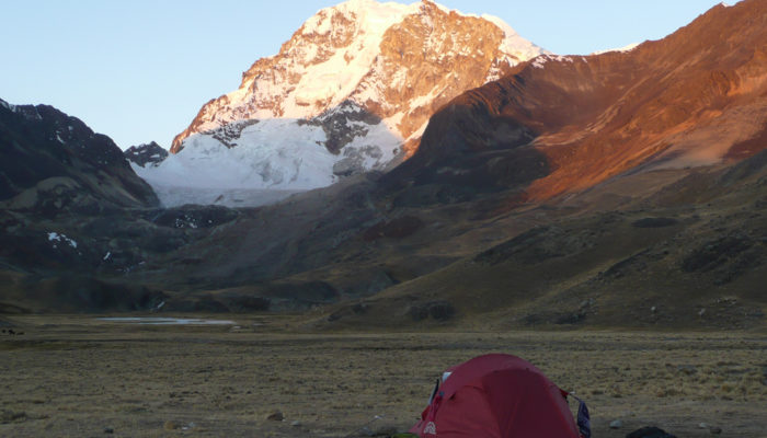 LAGUNA WICHU KHOTA - CAMPO CANAL (4700 meters / 15 419 feet a.s.l)