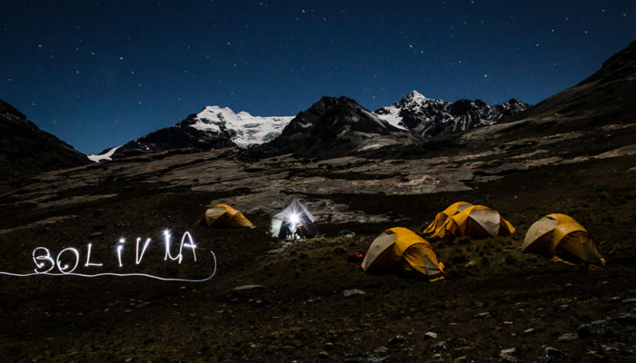 LAGUNA PUJO PUJO – BASE COLOLO CAMP (4680 meters/15,400 feet asl)