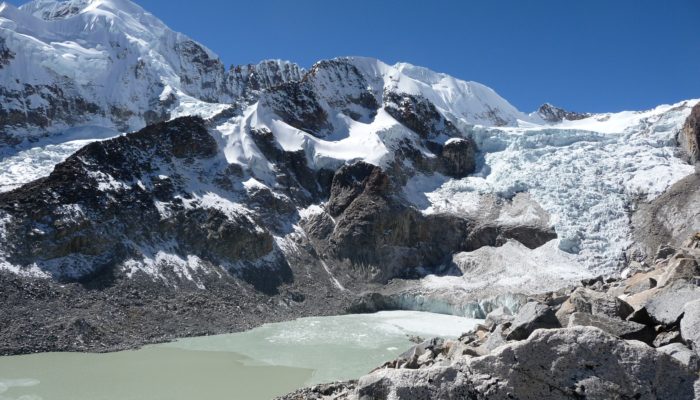 CAMPO VENADO - LAGUNA GLACIAR (5045 meters/16,550 feet asl)