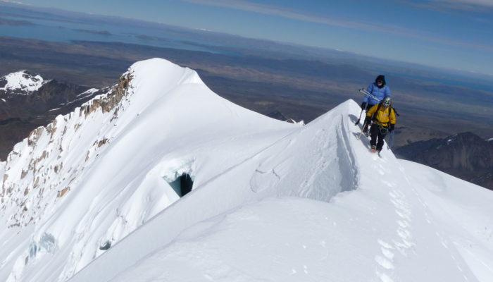 ASCENT OF CHACHACOMANI  - BASE CAMP (4470 m asl. / 14 665 FT)