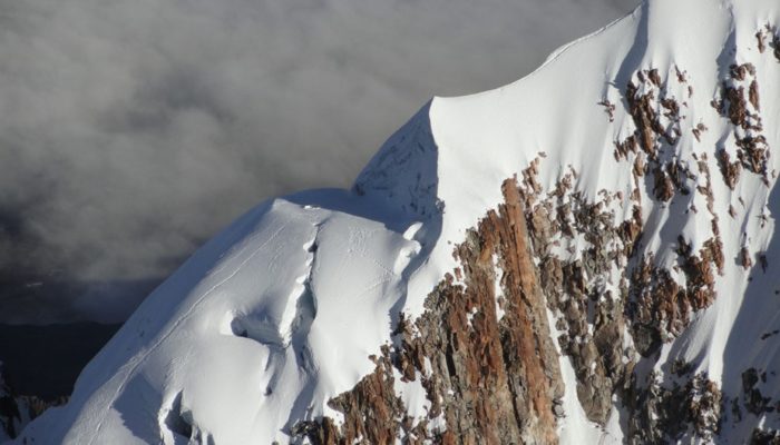 ASCENT OF ILLAMPU - ILLAMPU BASE CAMP (4620 meters/15,200 feet asl)