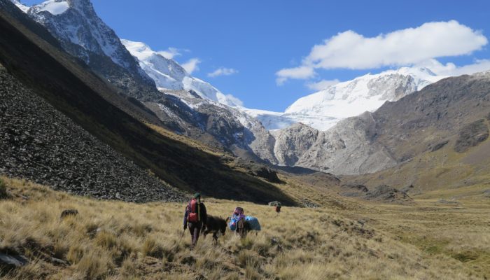 LA PAZ – KELHUANI VALLEY – CASA DE SANTOS (4635 M.A.S.L. /  FEET) - CHEAROCO BASE CAMP ( 4750 M.A.S.L./15583 FEET)