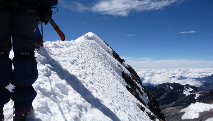 ASCENT OF THE HEAD OF THE CONDOR (5648 M.A.S.L./15354 FEET)