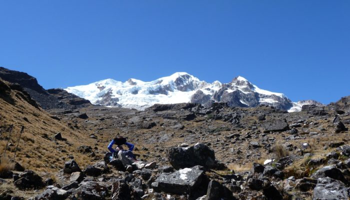 LAGUNA GLACIAR ( 5045 M.A.S.L./16551 FEET) – LA PAZ (3600 M.A.S.L./11811 FEET)