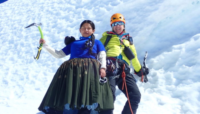 A new French-Bolivian 100% female roped party