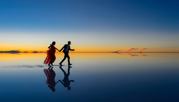 Uyuni Salt Flats: between sky and earth