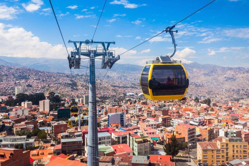 La Paz Cable Car Bolivia